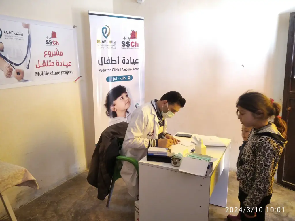 Health and Nutation project Al Resala pediatric clinic